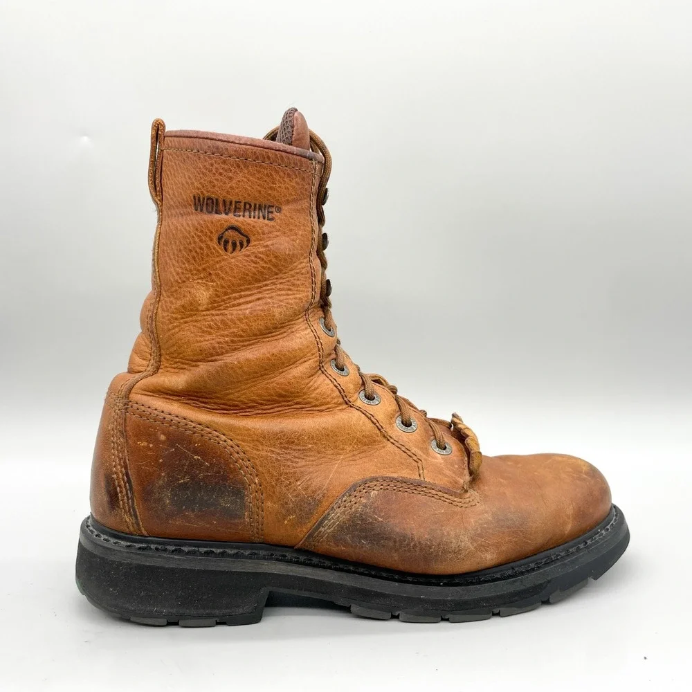 Wolverine Mens 9.5 EW Herrin Kiltie Lacer Boots 8